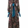 ETRO robe longue imprimée
