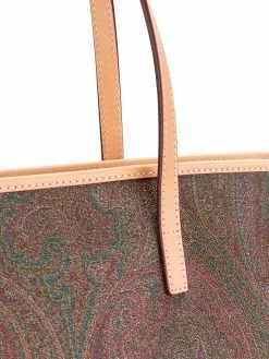 ETRO paisley print tote bag