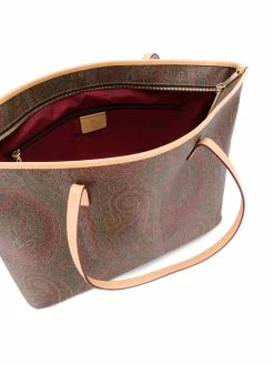 ETRO paisley print tote bag