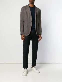 ETRO pull à détail contrastant