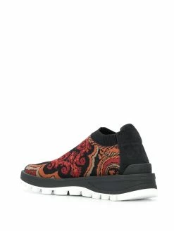 ETRO baskets chaussettes à motif intarsia