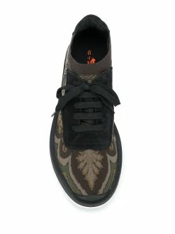 ETRO baskets à empiècements contrastants