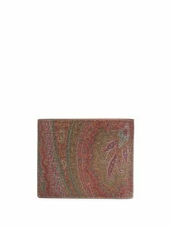 ETRO portefeuille à motif cachemire