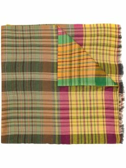 ETRO écharpe à motif tartan