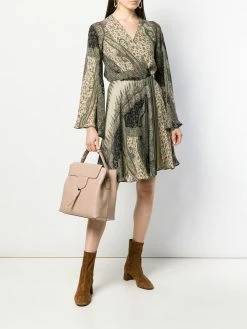 ETRO robe courte à manches longues