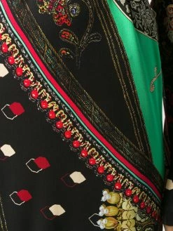 ETRO robe mi-longue à motif cachemire