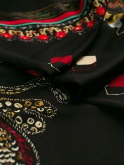 ETRO robe mi-longue à motif cachemire