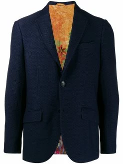 ETRO blazer à design texturé