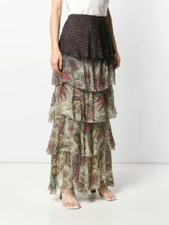 ETRO jupe longue à volants