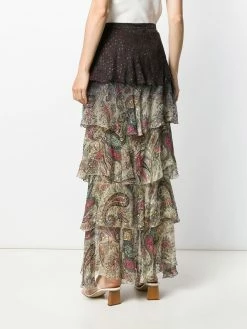 ETRO jupe longue à volants