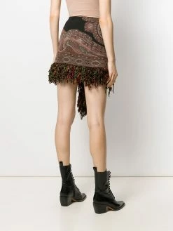 ETRO draped mini skirt
