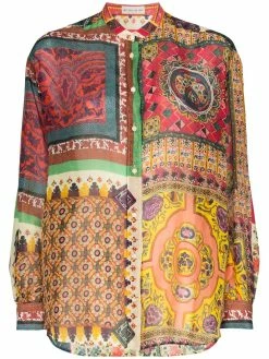 ETRO chemise à imprimé patchwork