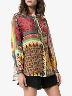 ETRO chemise à imprimé patchwork