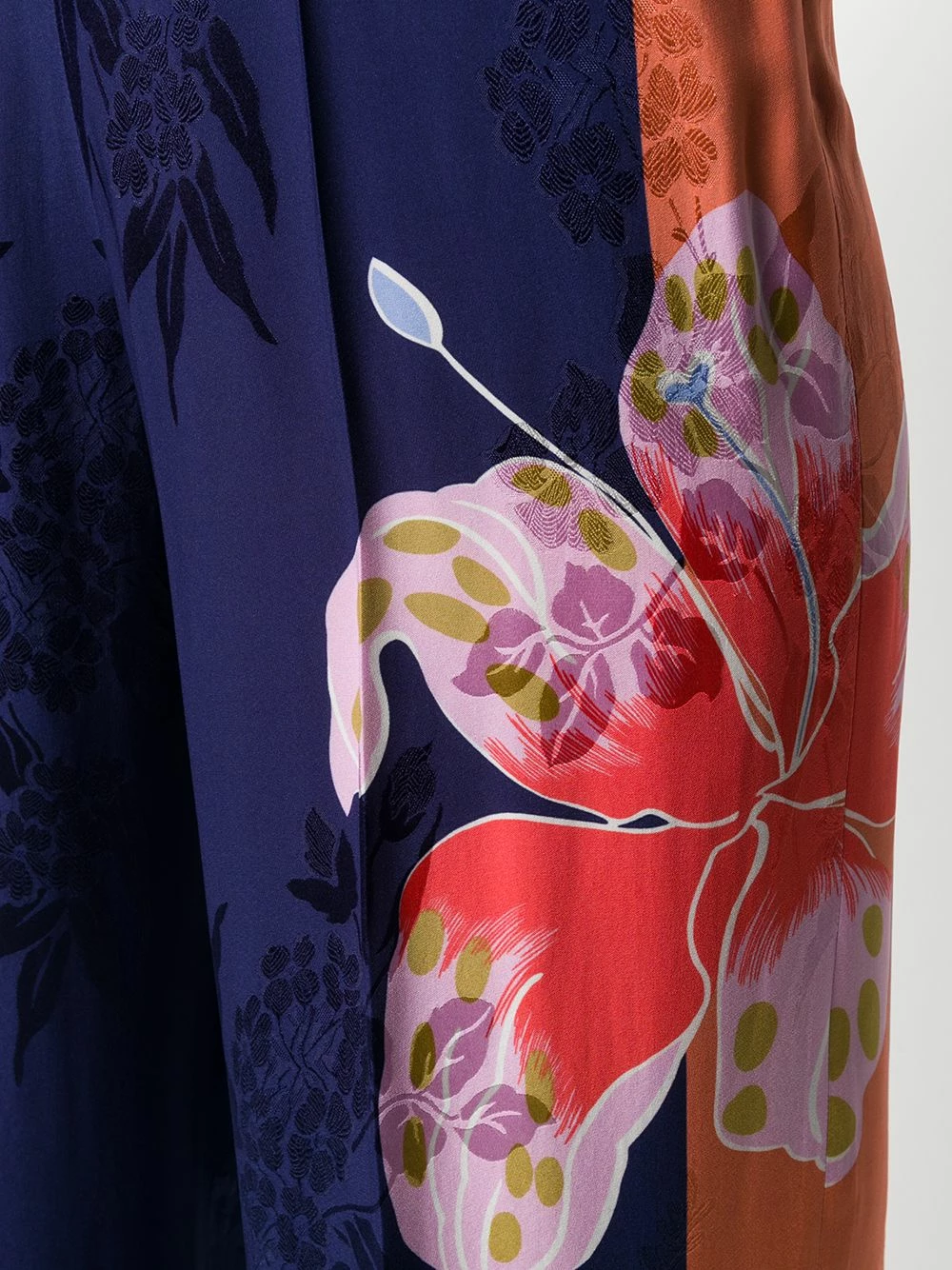 ETRO Pantalon ample à fleurs Vendre pantalons palazzo femme 5 ETRO pantalon ample à fleurs