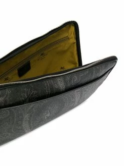 ETRO pochette d'ordinateur à motif cachemire