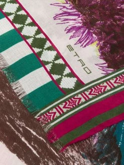 ETRO écharpe longue imprimée