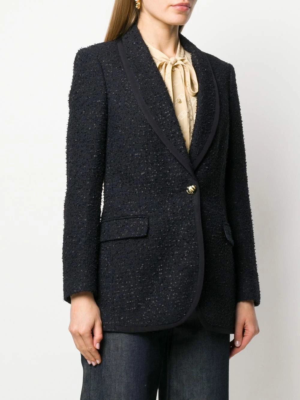 ETRO Prix Dynamité Blazer droit texturé blazers femme 3 ETRO blazer droit texturé