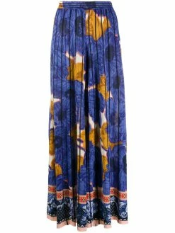 ETRO pantalon palazzo à fleurs