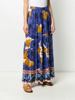 ETRO pantalon palazzo à fleurs