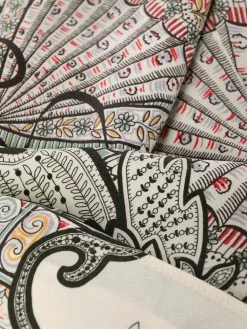 ETRO robe mi-longue à motif cachemire