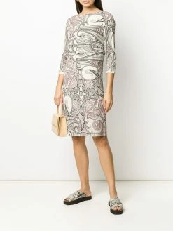 ETRO robe à imprimé abstrait