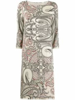 ETRO robe à imprimé abstrait