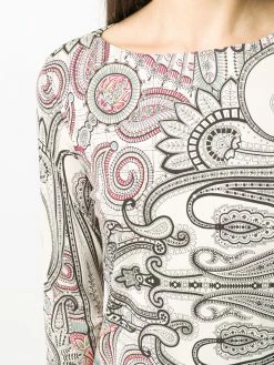 ETRO robe à imprimé abstrait