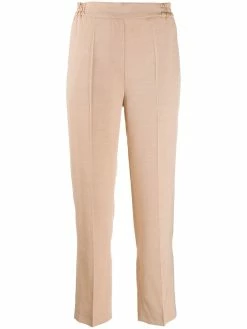 ETRO pantalon droit à taille élastique