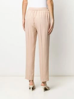 ETRO pantalon droit à taille élastique