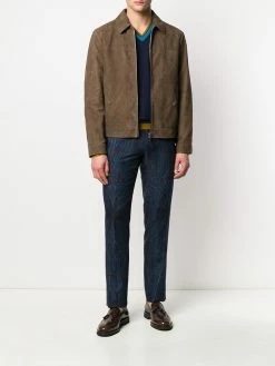 ETRO veste zippée à effet usé