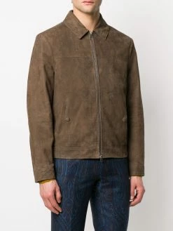 ETRO veste zippée à effet usé