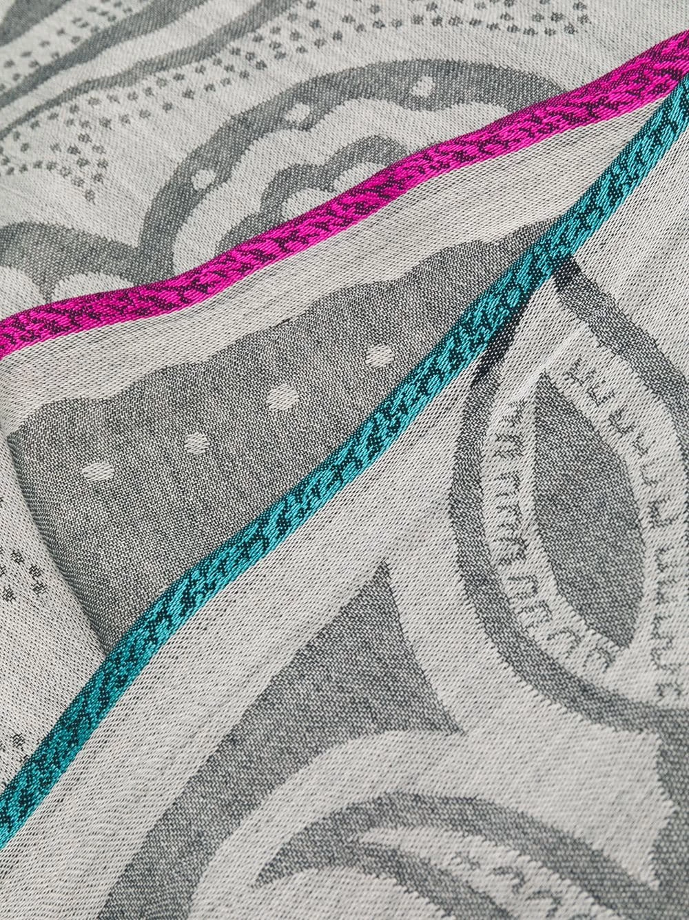 ETRO Bonne Qualité Foulard à motif monogrammé Écharpes femme 3 ETRO foulard à motif monogrammé