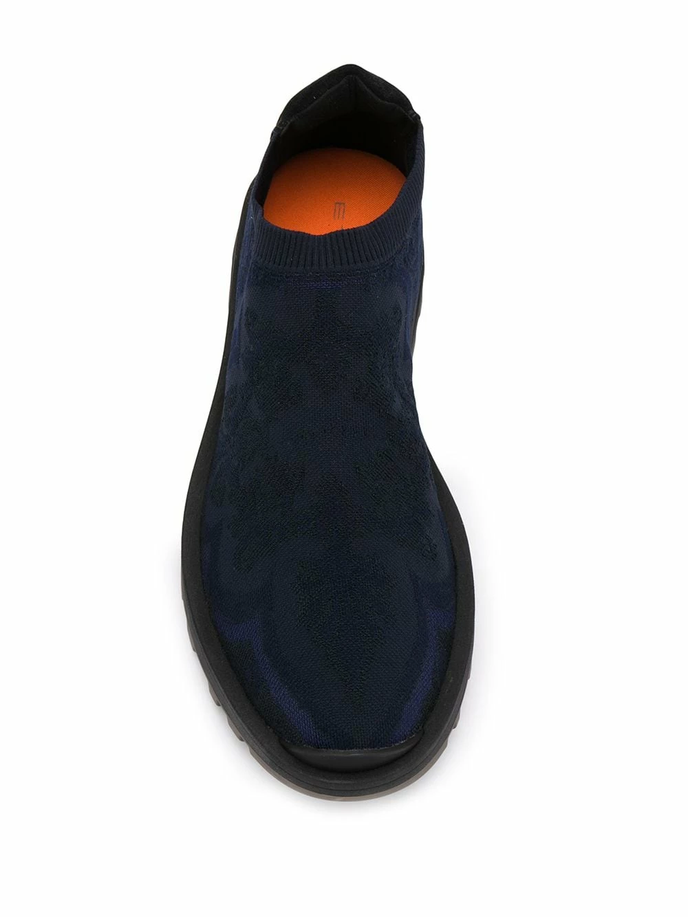 ETRO Pas Cher Baskets en maille à motif floral baskets basses homme 4 ETRO baskets en maille à motif floral