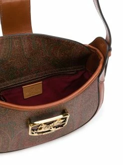 ETRO sac porté épaule à rabat logo