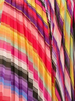 ETRO jupe plissée à rayures