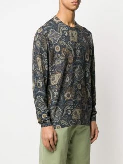 ETRO pull à motif cachemire