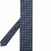 ETRO cravate en soie à motif géométrique en jacquard