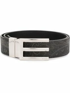 ETRO ceinture imprimée à boucle logo