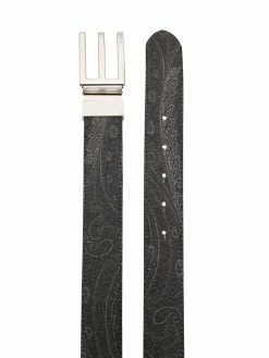 ETRO ceinture imprimée à boucle logo