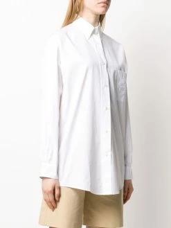 ETRO chemise à logo brodé