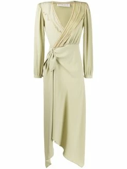 ETRO robe portefeuille à col v