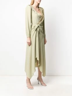 ETRO robe portefeuille à col v