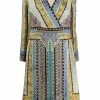 ETRO robe à imprimés multiples