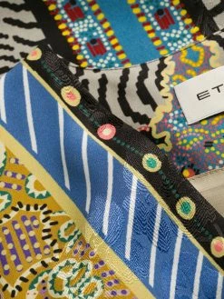 ETRO robe à imprimés multiples