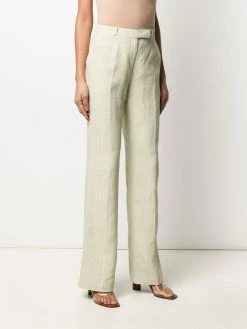 ETRO pantalon taille haute à pinces