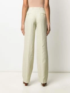 ETRO pantalon taille haute à pinces