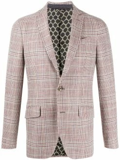 ETRO blazer à carreaux