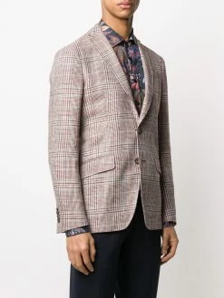 ETRO blazer à carreaux