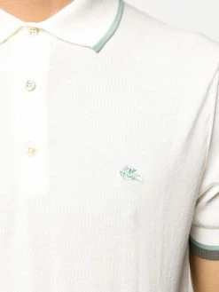 ETRO polo à logo poitrine