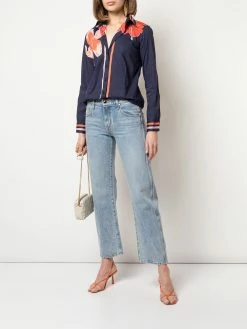 ETRO chemise ajustée à fleurs